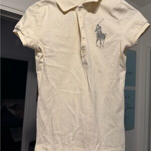 Ralph Lauren Cream Polo Shirt